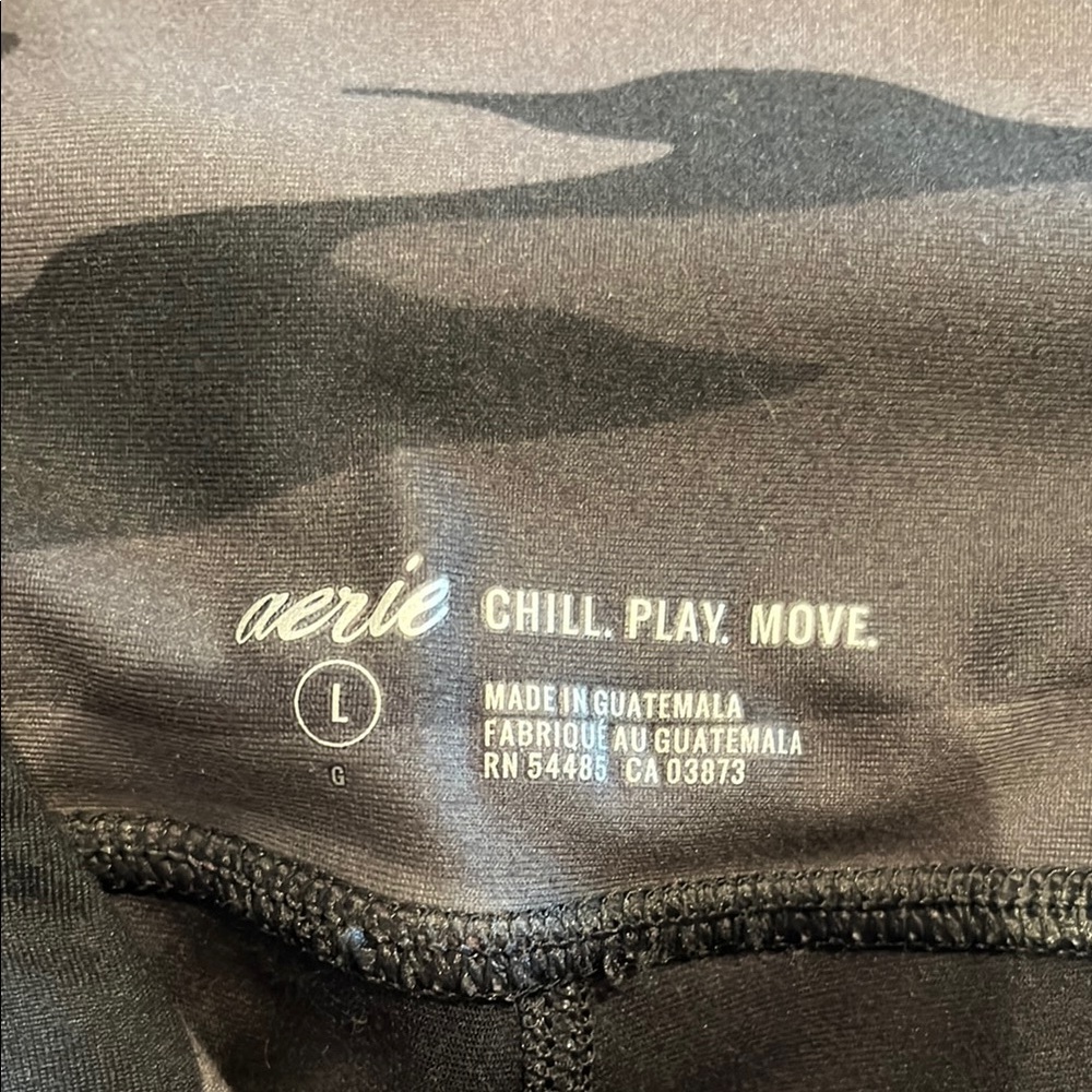 A/E Camouflage High-Waisted Shorts - Picture 4 of 4